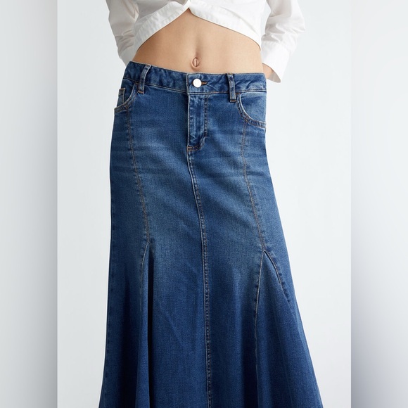 Liu Jo Long maxi denim skirt - Picture 6 of 10